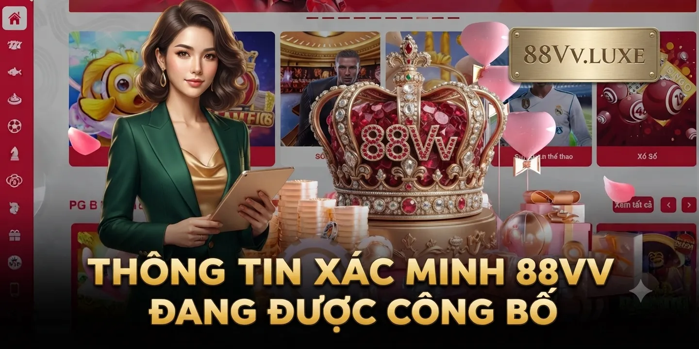 Thông tin xác minh 88VV đang được công bố
